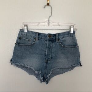 Amuse Society Denim Shorts Cut Off 26